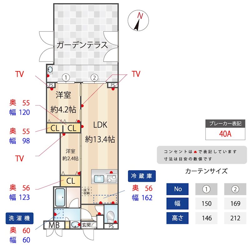 ZOOM蒲田EAST 間取り