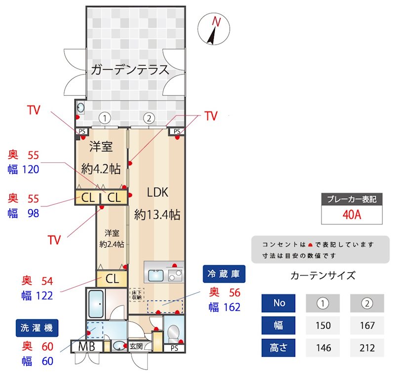 ZOOM蒲田EAST 間取り