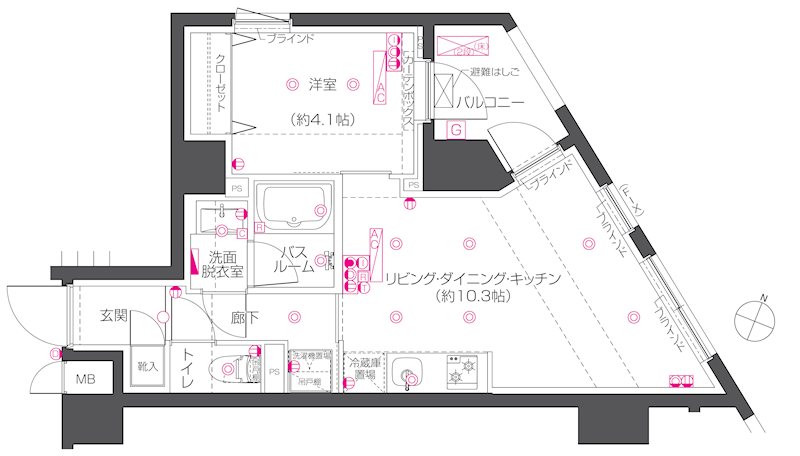ZOOM練馬高野台 間取り