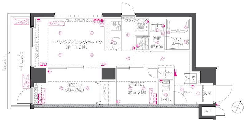 ZOOM練馬高野台 間取り