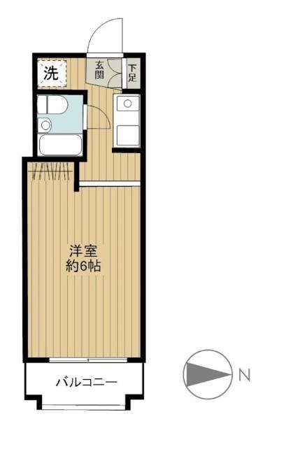 プリュメゾン駒沢 間取り