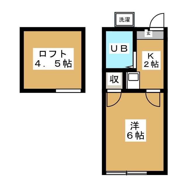サンハイツ山下 間取り