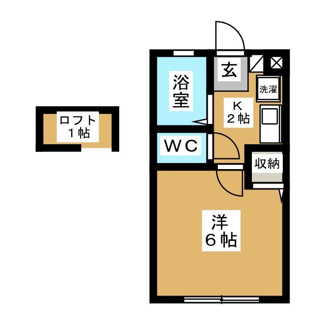 ハウス長尾 間取り