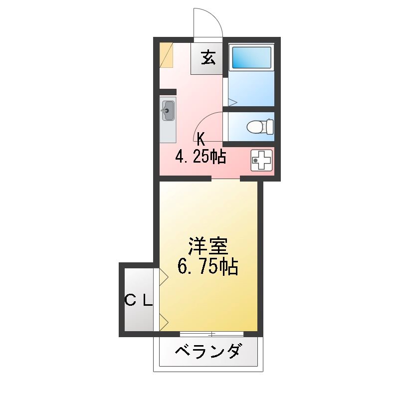 コーポ大井 間取り