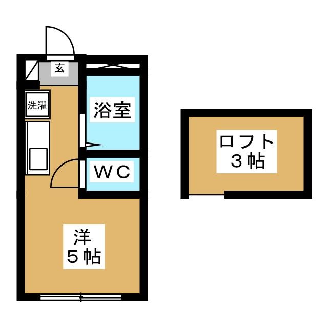 カーサ谷津町 間取り