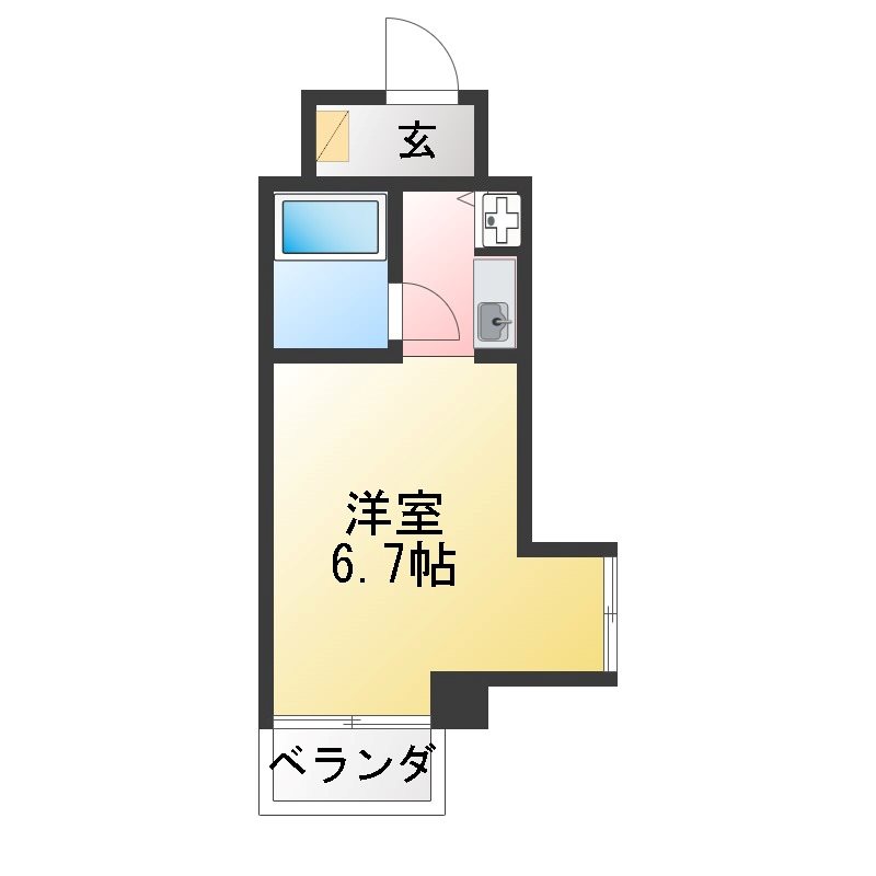 クリオ六浦壱番館 間取り
