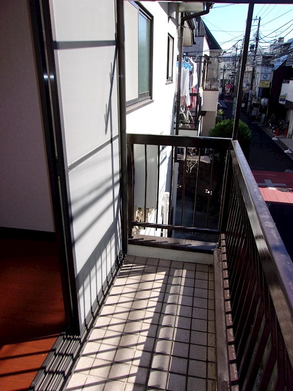 コーポ静★仲介手数料半月分★ ベランダ