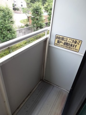ドルフ北烏山D棟★仲介手数料半月分★ ベランダ