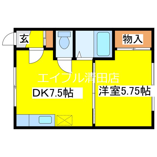 藤ハイツ第12 間取り