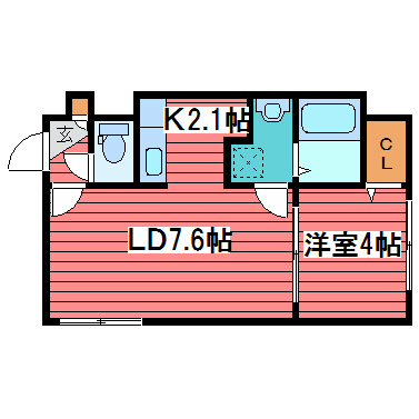 カレラ月寒中央 間取り