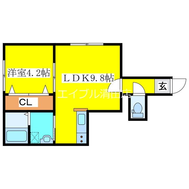 ORNIS南ヶ丘 間取り