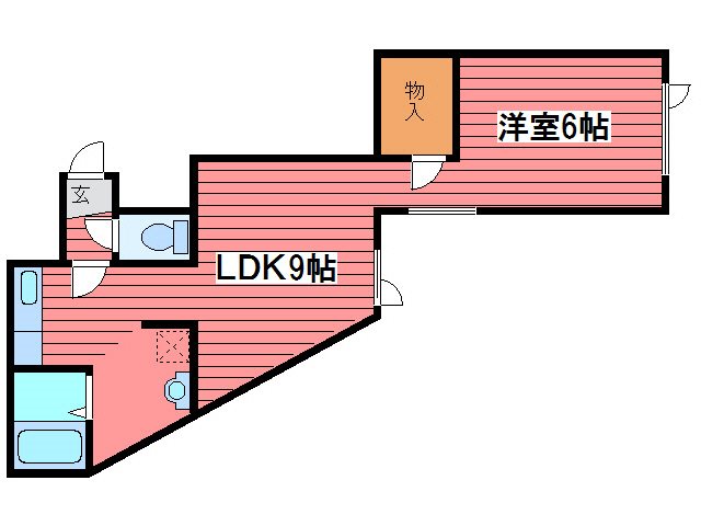 ＫＩＲＡＭＥＣＫ月寒中央 間取り