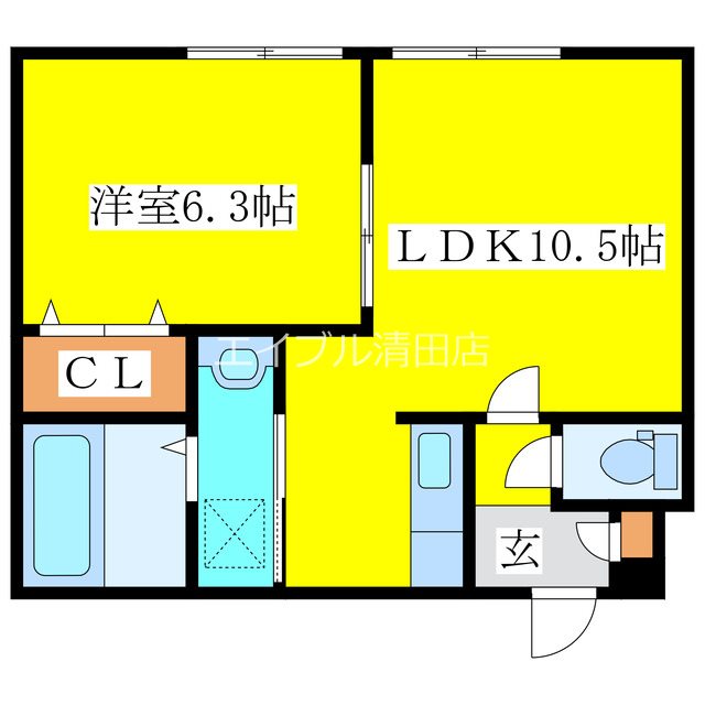 アマン北広島 間取り
