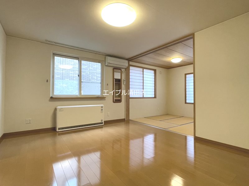 北広島市朝日町平屋 リビング