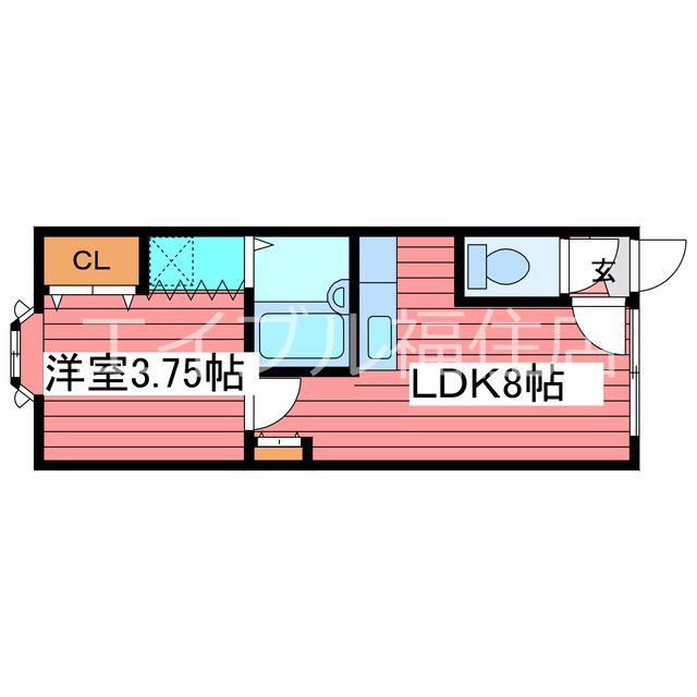エポック福住 間取り