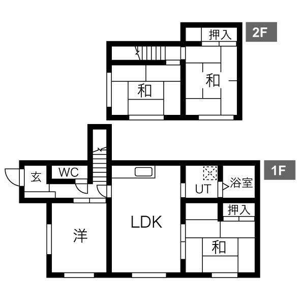 清田3-1　1-7戸建 間取り