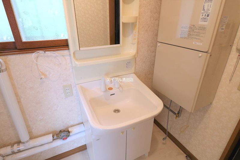清田3-1　1-7戸建 洗面所
