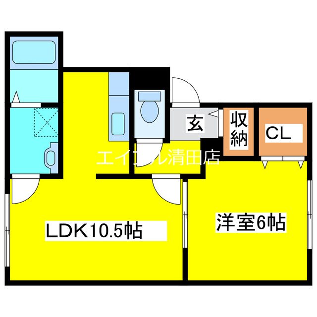 ウェンディクレセントⅡ 間取り