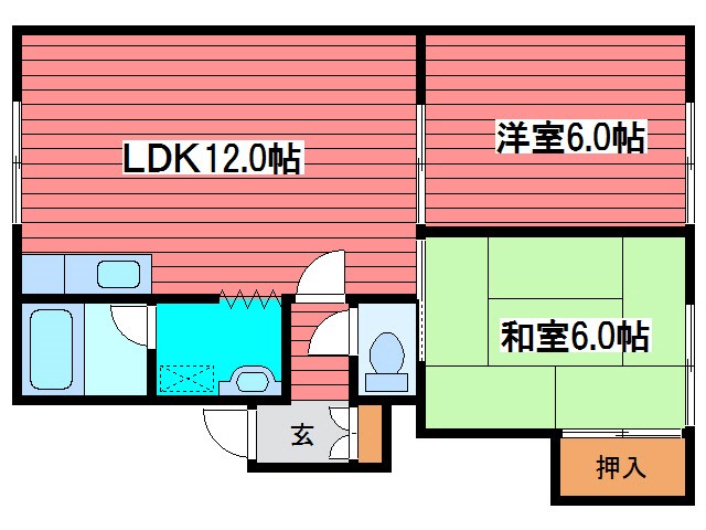 アドバンスコーポＢ 間取り