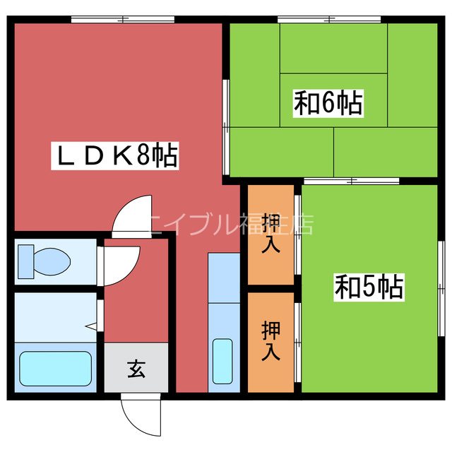 コーポサンシャイン 間取り