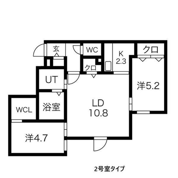Le Clair minamimaruyama 間取り