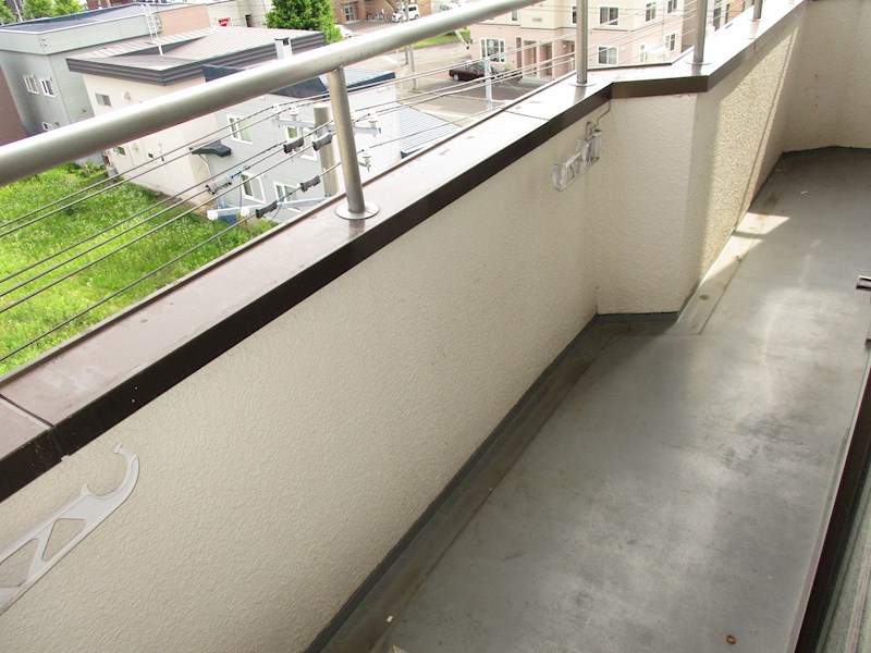 αNEXT北27条 ベランダ