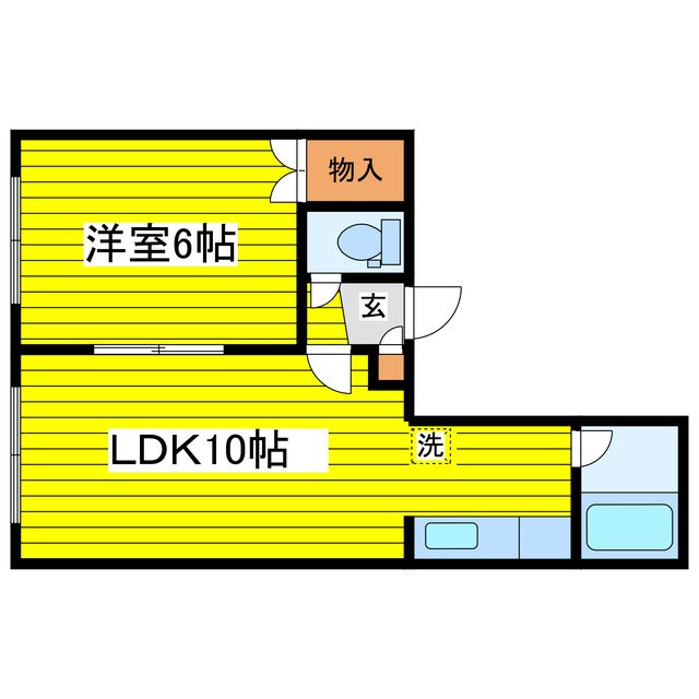 サッポロ元町　壱番館 間取り