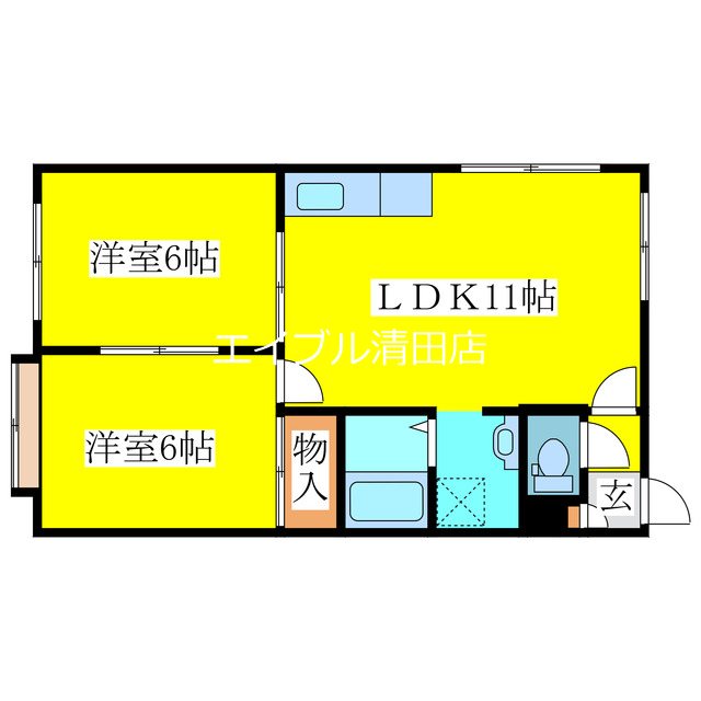 グランドパレス真栄 間取り