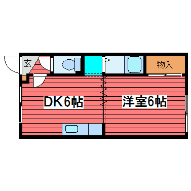 アドバンスコーポＡ 間取り