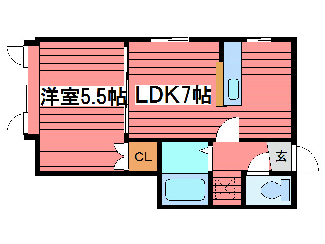 アーバンコート南郷１ 間取り