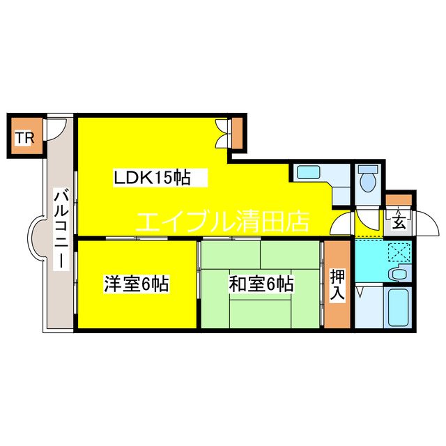 ブールヴァール平岡 間取り
