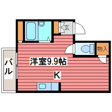 グリーンヒルシャトー 間取り