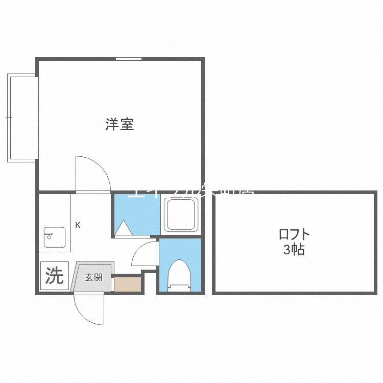 アップルハウス北２５条 間取り