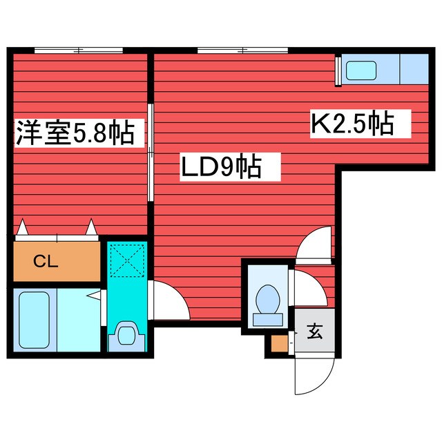 ＡＫＴ月寒中央 間取り