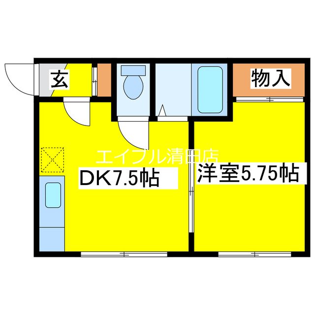 藤ハイツ第13 間取り