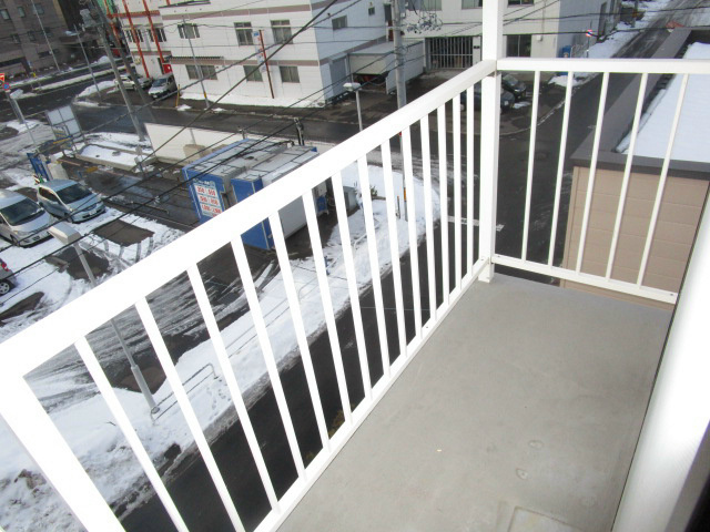 オプス北19条 ベランダ