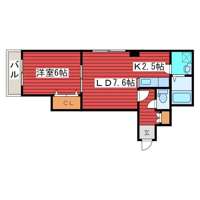 パルコートＤＥＮ月寒中央 間取り