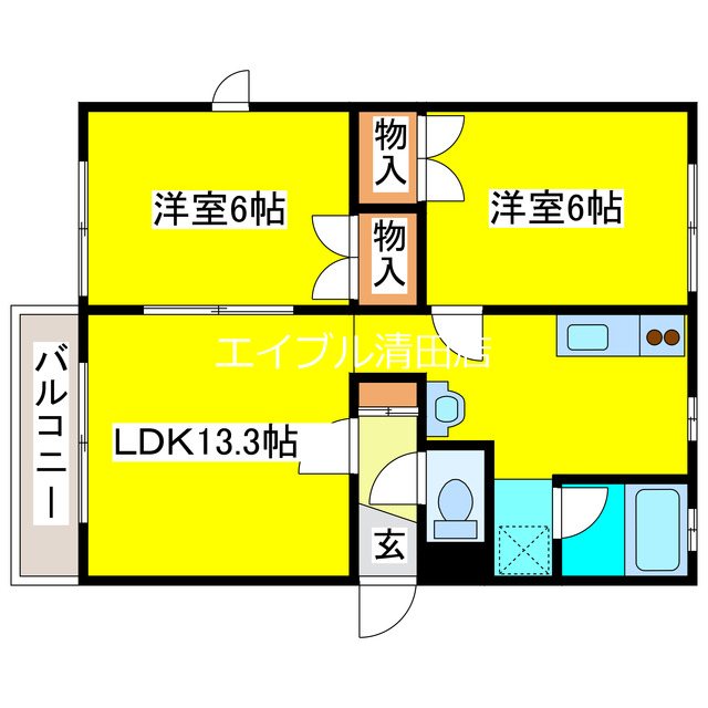 ヴェルディ青葉 間取り