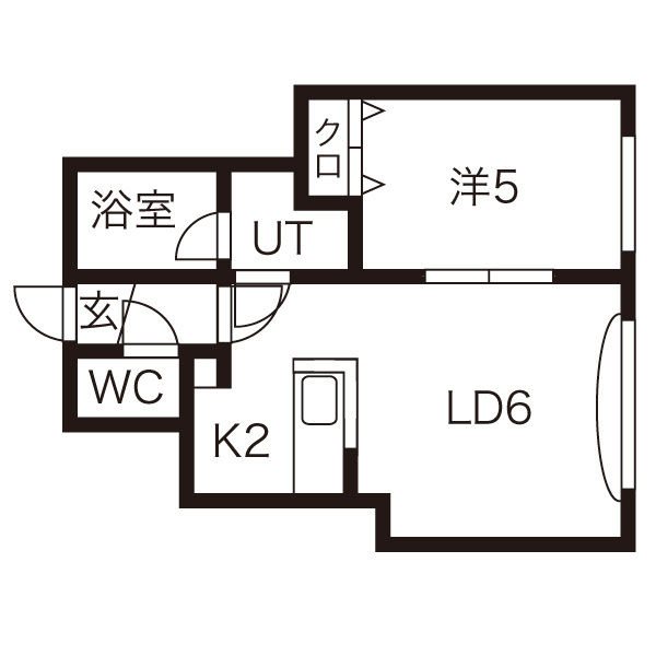 クレインコートⅠ 間取り