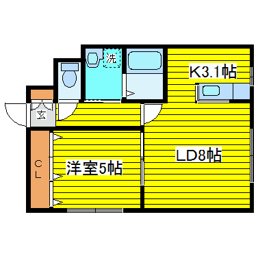 プールオムＮ10 間取り