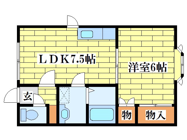 キャッスルローズ 間取り