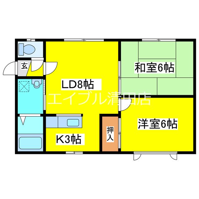 クリスタルＦ 間取り