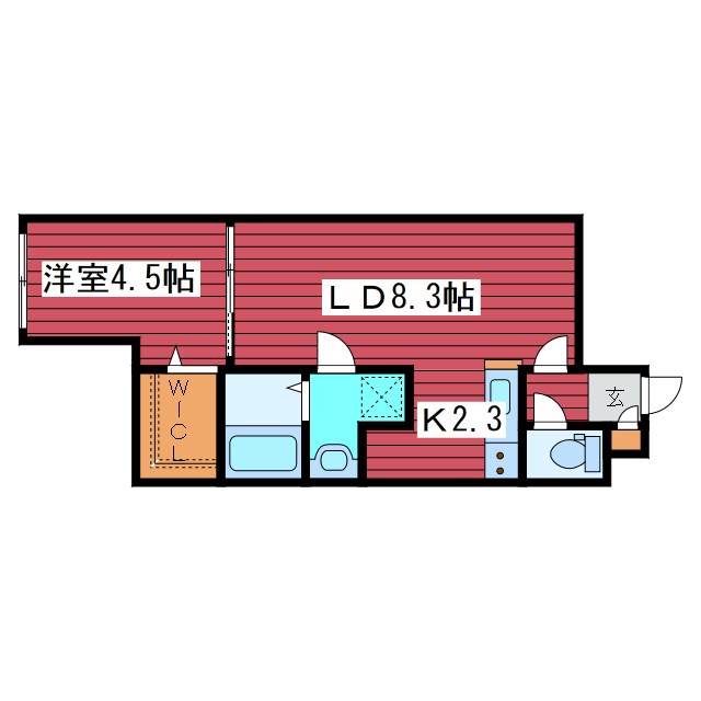 アーバン福住駅前 間取り