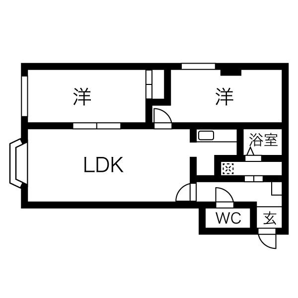 グレイスガーデン24 間取り