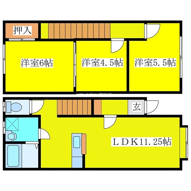 コーポラス35-1 間取り