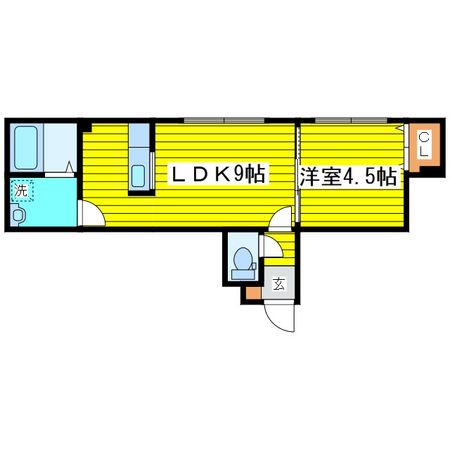 ベルローズ元町 間取り