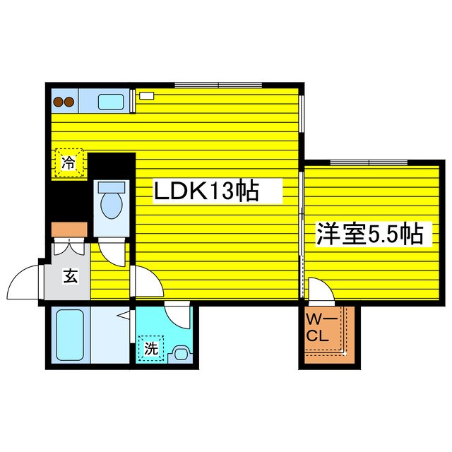 北海道札幌市東区本町二条３丁目 間取り