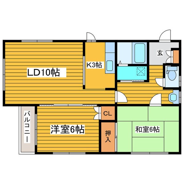 イースト北30条 間取り