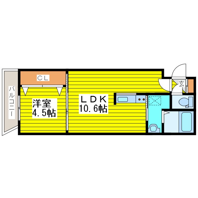 Alta Marea北大前 間取り