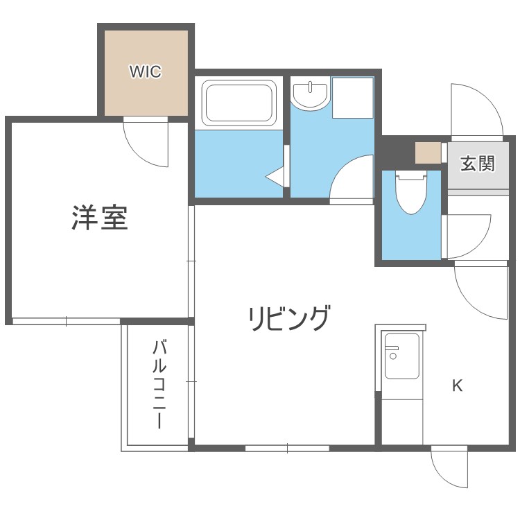 グランディールN15 間取り